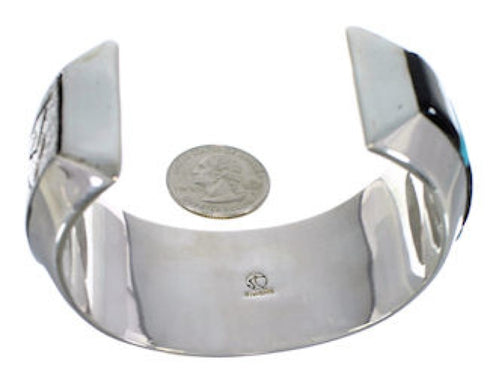 Jet And Turquoise Jewelry Cuff Bracelet PX27975