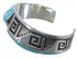 Turquoise Sterling Silver Jewelry Cuff Bracelet PX27800