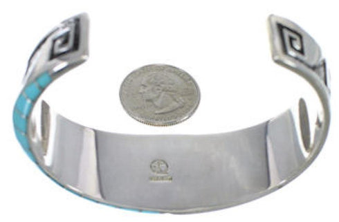 Turquoise Sterling Silver Jewelry Cuff Bracelet PX27800