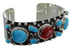 Red Oyster Shell Turquoise Cuff Bracelet Jewelry GS57683