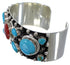 Red Oyster Shell Turquoise Cuff Bracelet Jewelry GS57683