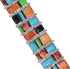 Multicolor And Silver Whiterock Link Bracelet YS69798