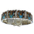 Southwest Multicolor Jewelry Sterling Silver Link Bracelet BW71217