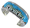 Turquoise Multicolor Native American Design Cuff Bracelet EX27875