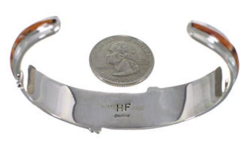 Native American Village Design Silver Multicolor Bracelet GS61865