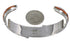 Native American Village Design Silver Multicolor Bracelet GS61865
