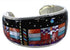 Oyster Shell Multicolor Native American Mesa Design Bracelet RS40972