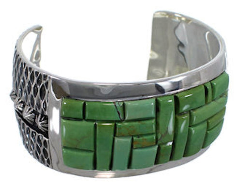 Southwest Turquoise Sterling Silver Cuff Bracelet MX27118