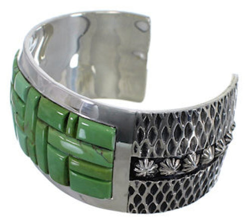 Southwest Turquoise Sterling Silver Cuff Bracelet MX27118
