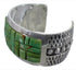 Southwestern Turquoise Jewelry Sterling Silver Cuff Bracelet MX27120
