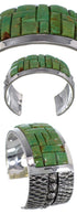Southwestern Turquoise Jewelry Sterling Silver Cuff Bracelet MX27120