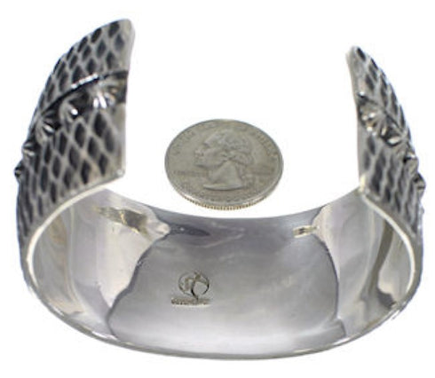 Southwestern Turquoise Jewelry Sterling Silver Cuff Bracelet MX27120