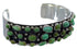 Southwest Turquoise Jewelry Sterling Silver Cuff Bracelet VX37732