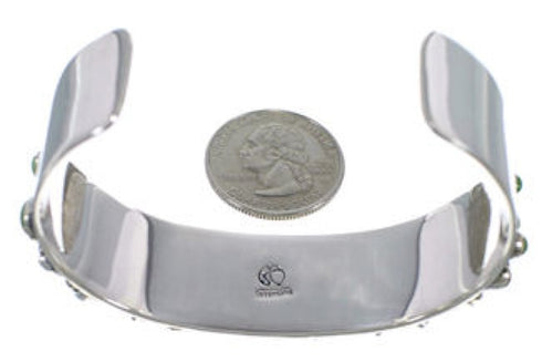 Southwest Turquoise Jewelry Sterling Silver Cuff Bracelet VX37732