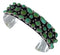 Genuine Sterling Silver Turquoise Jewelry Cuff Bracelet VX37734