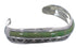Southwestern Sterling Silver And Turquoise Cuff Bracelet TX39376