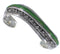 Authentic Sterling Silver And Turquoise Southwest Bracelet TX39391