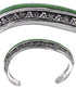 Authentic Sterling Silver And Turquoise Southwest Bracelet TX39391