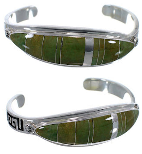 Southwest Turquoise Water Wave Jewelry Bracelet VX37534