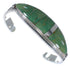 Sterling Silver Turquoise Water Wave Jewelry Bracelet VX37541