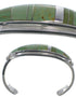 Water Wave Genuine Sterling Silver Turquoise Bracelet VX37551
