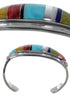 Multicolor Water Wave Sterling Silver Jewelry Bracelet VX37598