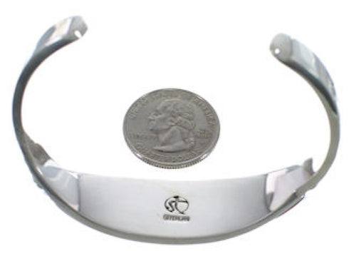 Multicolor Water Wave Sterling Silver Jewelry Bracelet VX37598