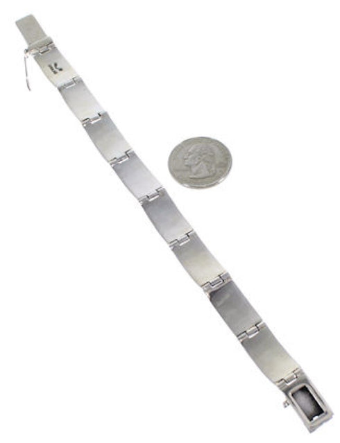 Native American Design Turquoise Multicolor Link Bracelet GS62433