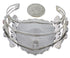 Southwest Multicolor And Sterling Silver Cuff Bracelet IS60972