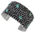 Turquoise Jewelry Sterling Silver Southwest Cuff Bracelet FX27234