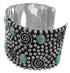 Turquoise Jewelry Sterling Silver Southwest Cuff Bracelet FX27234