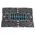 Turquoise Southwestern Silver Belt Buckle PX29143