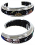 Native American Mesa Design Multicolor Silver Bracelet IS63270