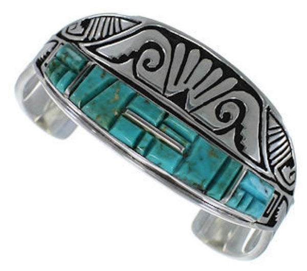 Sterling Silver Turquoise Jewelry Southwest Bracelet FX27911