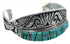 Sterling Silver Turquoise Jewelry Southwest Bracelet FX27911