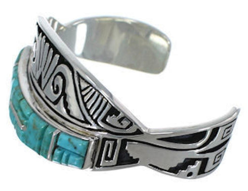 Sterling Silver Turquoise Jewelry Southwest Bracelet FX27911