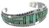 Southwest Turquoise Jewelry Sterling Silver Cuff Bracelet EX27379