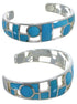 Sterling Silver Southwest Turquoise Jewelry Cuff Bracelet MX27363