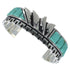 Turquoise Sterling Silver Inlay Cuff Bracelet BW66381