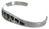 Native American Village Design Multicolor Silver Cuff Bracelet MX27978