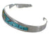 Silver Multicolor Native American Design Cuff Bracelet YS67331