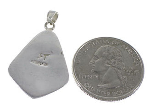 Turquoise Southwest Silver Pendant Jewelry EX29602