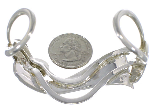 Multicolor And Silver Southwestern Bracelet TX40249