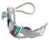 Multicolor And Sterling Silver Southwest Bracelet TX40250