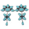 Sterling Silver Southwest Turquoise Earrings BW62547