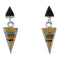 Southwestern Multicolor Inlay Earrings EX41223
