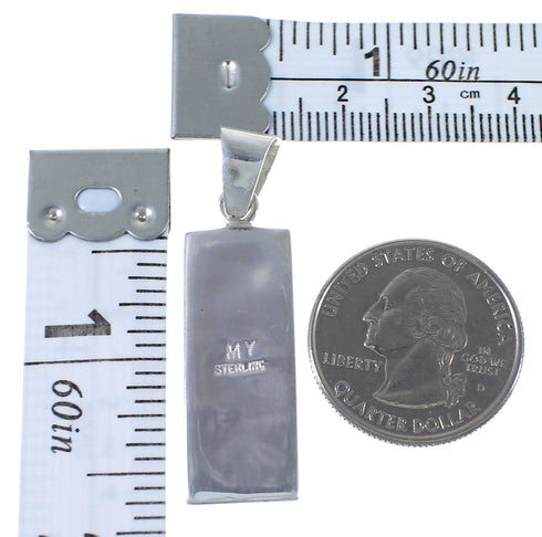 Southwest Multicolor And Silver Pendant EX41233