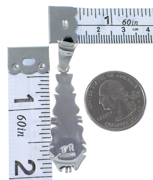 Southwestern Multicolor Inlay Pendant EX41240