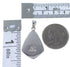 Southwest Silver Multicolor Pendant EX41257