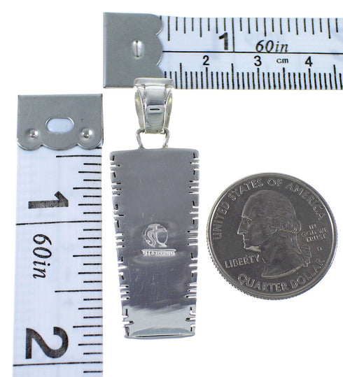 Southwestern Turquoise Opal Inlay Pendant PX41547